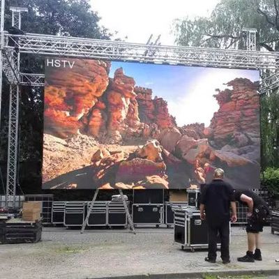 アルミニウム型マートケース付きのフルカラーアウトドアP4.81LEDディスプレイ CE FCC認証