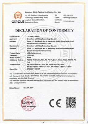 IP65防水屋外LEDディスプレイ画面、100,000時間の寿命、ダイカストアルミニウムキャビネット