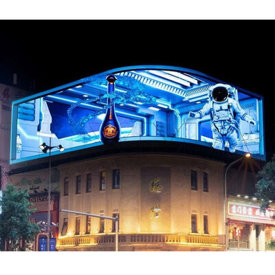 高明度の屋外LEDディスプレイ IP65 防水 1920Hz-3840Hzリフレッシュレートと100000時間の寿命