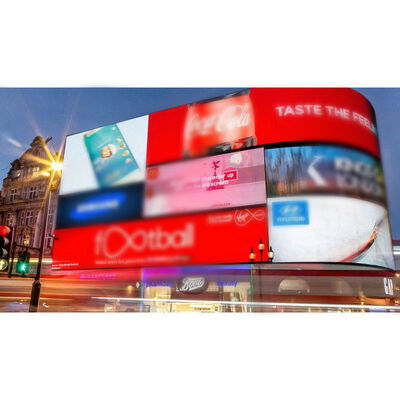 高明度の屋外LEDディスプレイ IP65 防水 1920Hz-3840Hzリフレッシュレートと100000時間の寿命