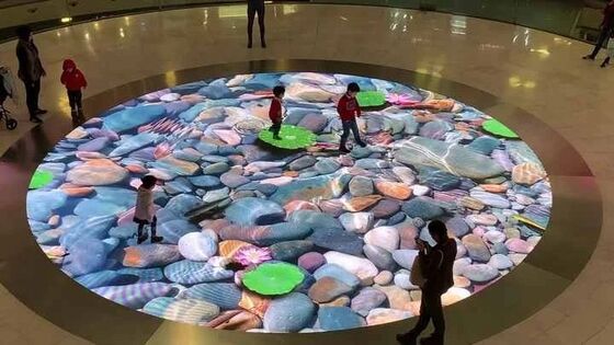 屋内ステージ用、ピクセルピッチ3.91mm、輝度800-1000cd/m²、視野角170°のLEDダンスフロアパネル