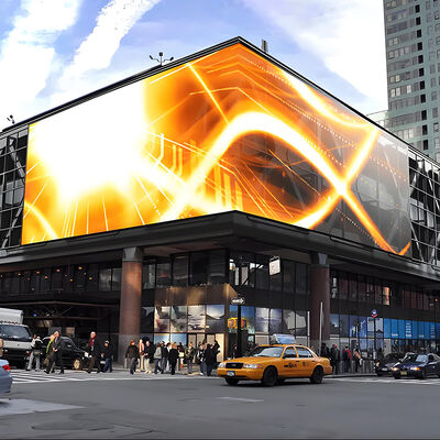 屋外広告用、輝度4500-5500 cd/m²、リフレッシュレート3840-7680HzのIP65防水LEDディスプレイ