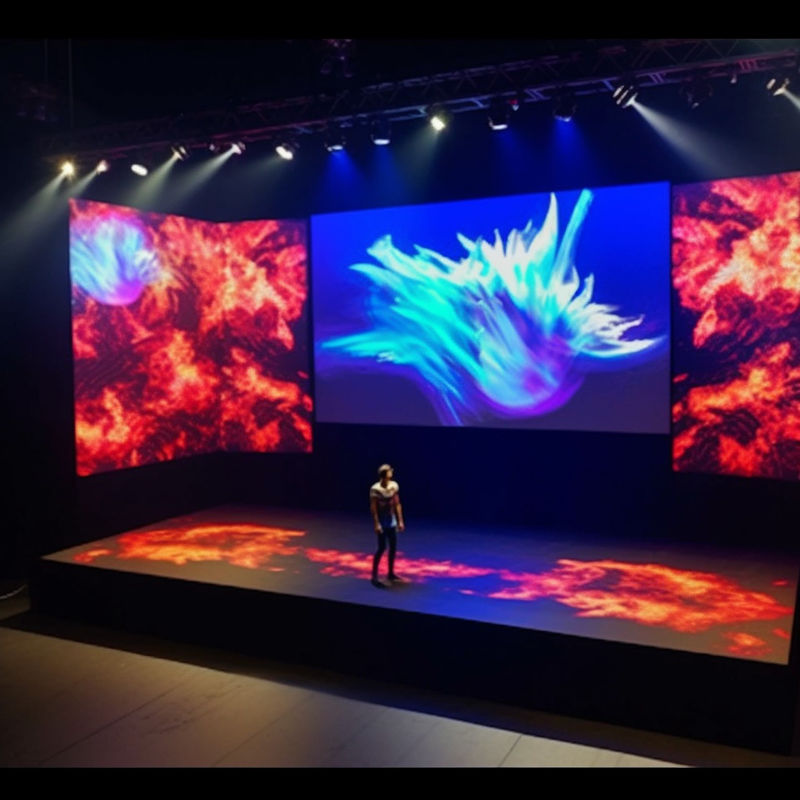 P6 コンサートステージ LEDスクリーン レンタル 壁掛け装置