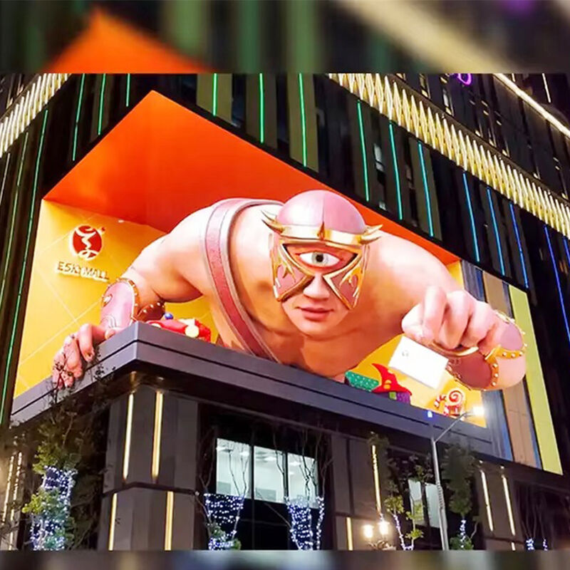 高明度の屋外LEDディスプレイ IP65 防水 1920Hz-3840Hzリフレッシュレートと100000時間の寿命