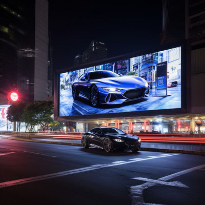 カスタムLEDデジタル広告ディスプレイ 5500nits - 8500nits P6 屋外LEDスクリーン