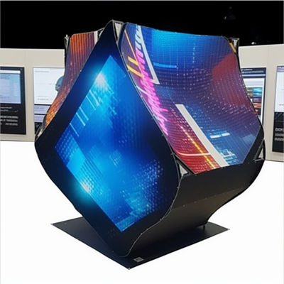 柔軟な透明LED壁ディスプレイ 5500nit-8500nit リテールLEDスクリーン