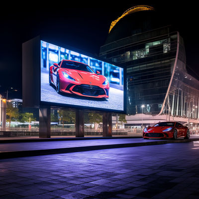 フルカラー・ネーション 経済防水 P3.91 500*1000*90MM 屋外LEDディスプレイ