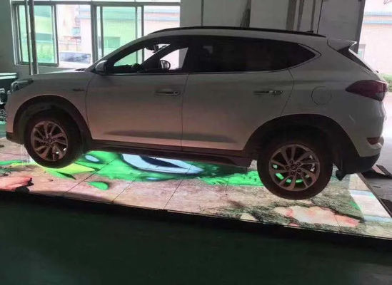 インタラクティブなデジタルRGBタイル ダンスの壁 ビデオゲーム ステージ ダンスフロア スタンド LED壁パネル スクリーンタッチディスプレイ