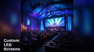 カスタム屋内 LED スクリーン P3.91 大型ディスプレイ